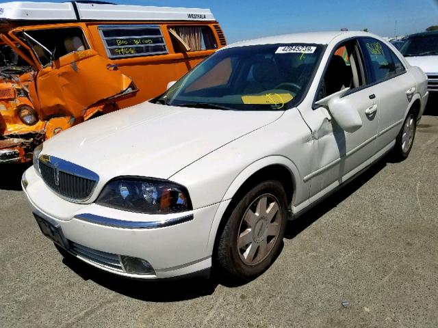 1LNHM86SX4Y650049 - 2004 LINCOLN LS WHITE photo 2