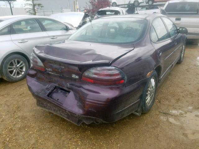 1G2WR52142F208504 - 2002 PONTIAC GRAND PRIX BURGUNDY photo 4