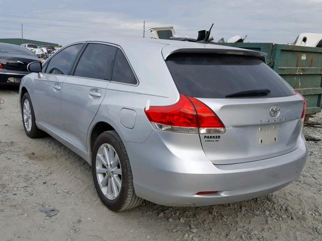 4T3ZE11A79U017442 - 2009 TOYOTA VENZA SILVER photo 3