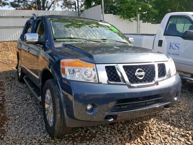 5N1AA0NC3FN604105 - 2015 NISSAN ARMADA SV BLUE photo 1