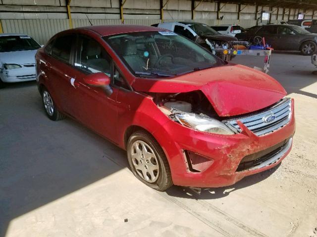 3FADP4BJ9BM148793 - 2011 FORD FIESTA SE RED photo 1