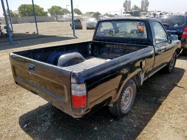 4TARN81A6PZ049090 - 1993 TOYOTA PICKUP 1/2 BLACK photo 4