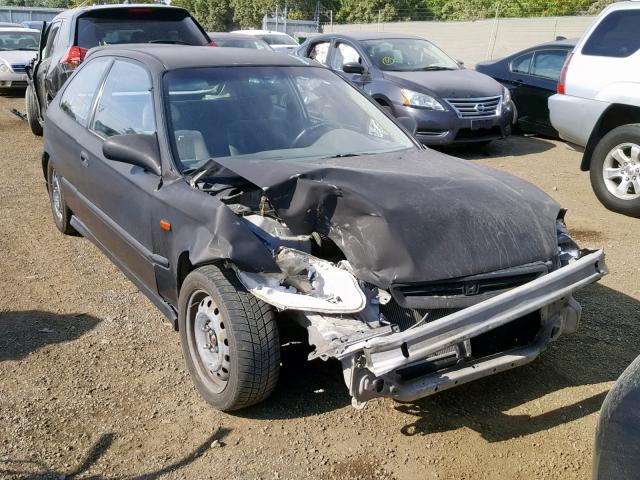 2HGEJ6342VH112548 - 1997 HONDA CIVIC DX BLACK photo 1