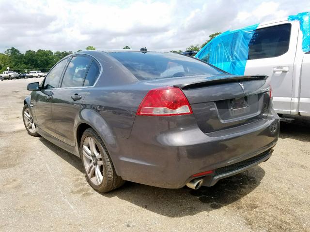 6G2ER57728L144369 - 2008 PONTIAC G8 GRAY photo 3