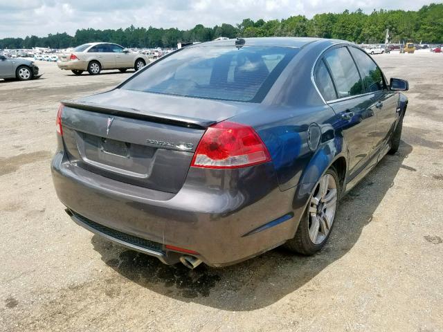 6G2ER57728L144369 - 2008 PONTIAC G8 GRAY photo 4