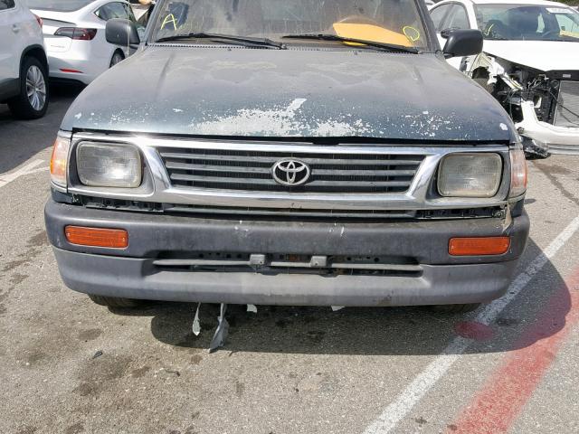 4TAUN41B7SZ029869 - 1995 TOYOTA TACOMA GREEN photo 9