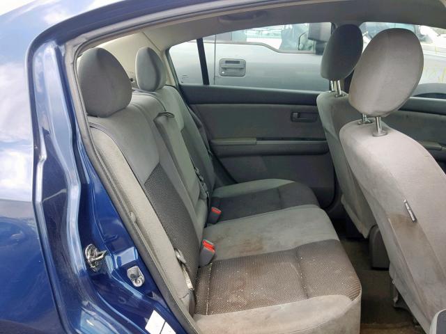 3N1AB61E47L721112 - 2007 NISSAN SENTRA 2.0 BLUE photo 6