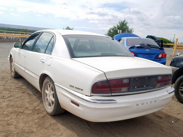 1G4CW54K714229169 - 2001 BUICK PARK AVENU WHITE photo 3