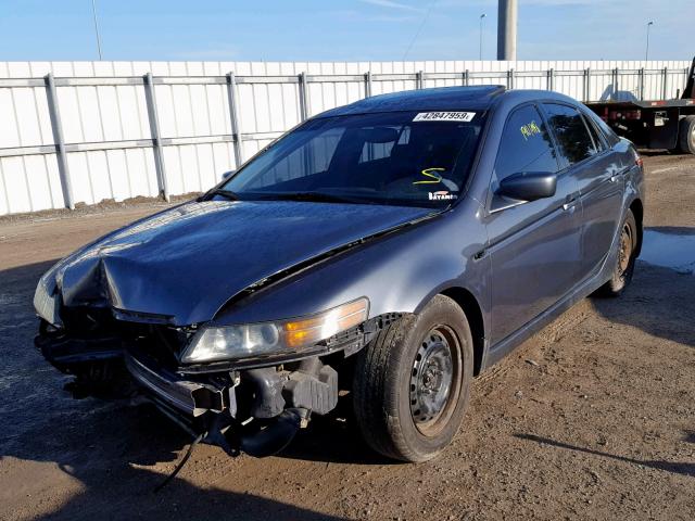 19UUA66256A042355 - 2006 ACURA 3.2TL GRAY photo 2