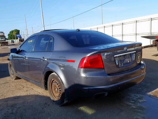 19UUA66256A042355 - 2006 ACURA 3.2TL GRAY photo 3