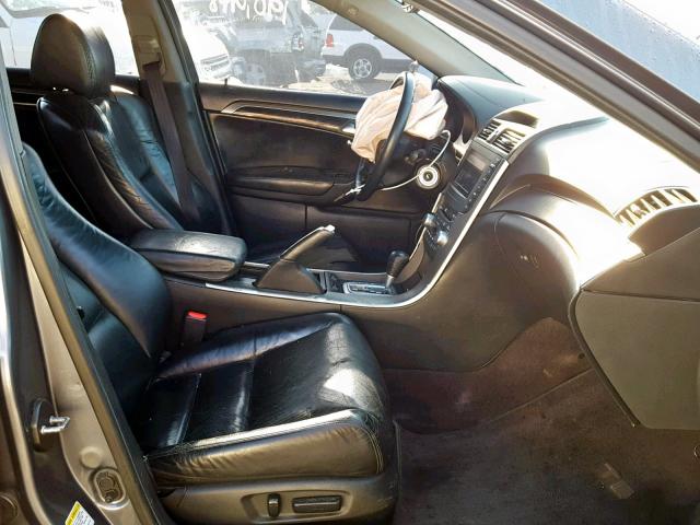 19UUA66256A042355 - 2006 ACURA 3.2TL GRAY photo 5