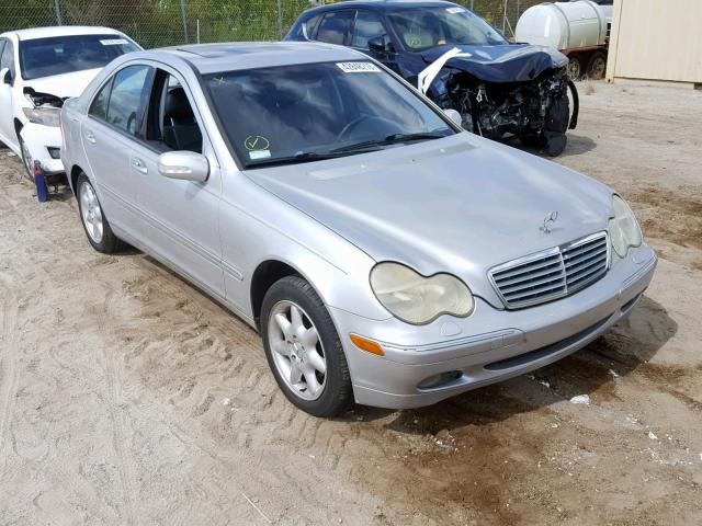 WDBRF61J03E009397 - 2003 MERCEDES-BENZ C 240 SILVER photo 1