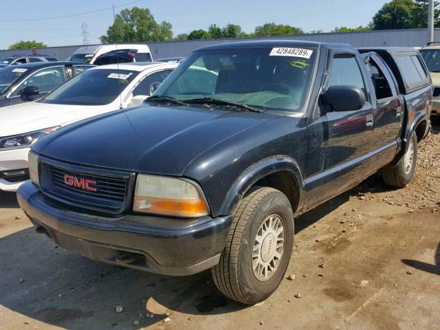 1GTDT13W11K263361 - 2001 GMC SONOMA BLACK photo 2