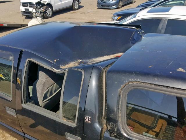 1GTDT13W11K263361 - 2001 GMC SONOMA BLACK photo 9