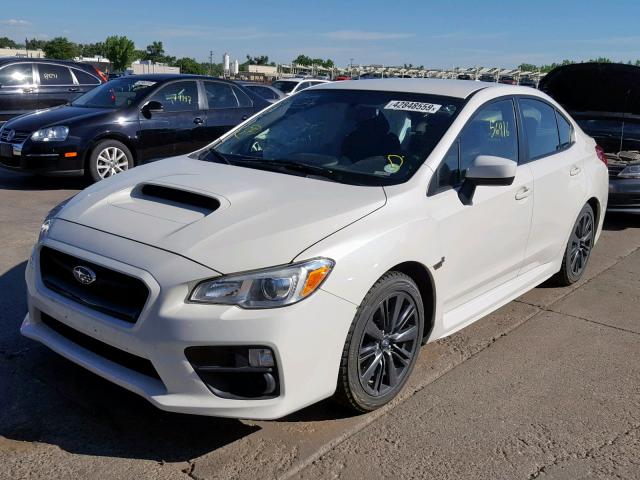 JF1VA1B62G9830761 - 2016 SUBARU WRX WHITE photo 2