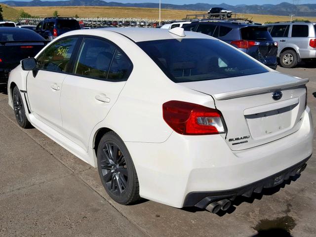 JF1VA1B62G9830761 - 2016 SUBARU WRX WHITE photo 3