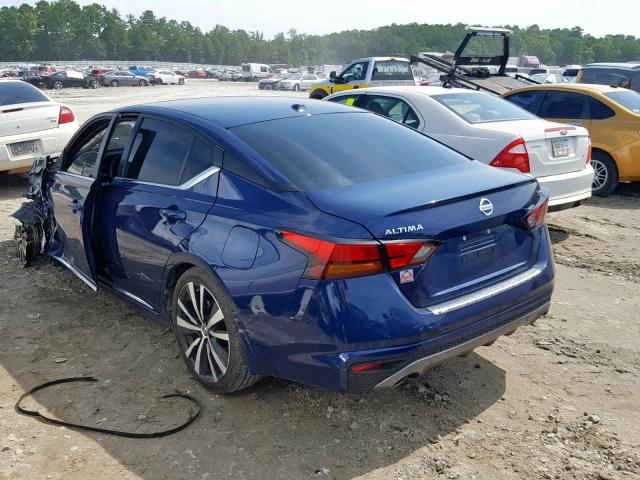 1N4BL4CV0KC191053 - 2019 NISSAN ALTIMA SR BLUE photo 3