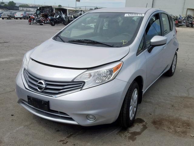 3N1CE2CP9GL399848 - 2016 NISSAN VERSA NOTE SILVER photo 2