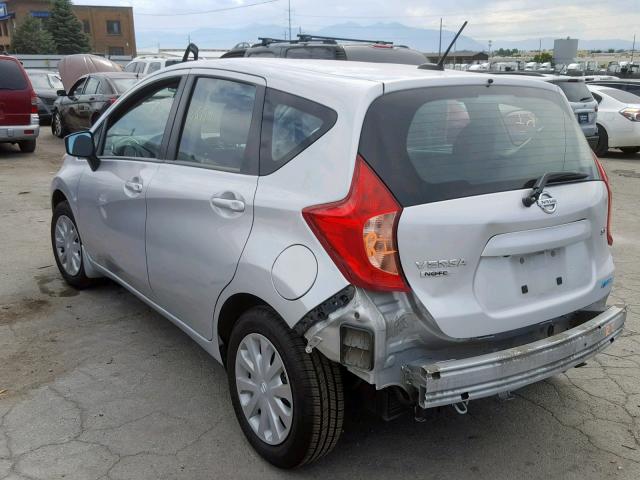 3N1CE2CP9GL399848 - 2016 NISSAN VERSA NOTE SILVER photo 3