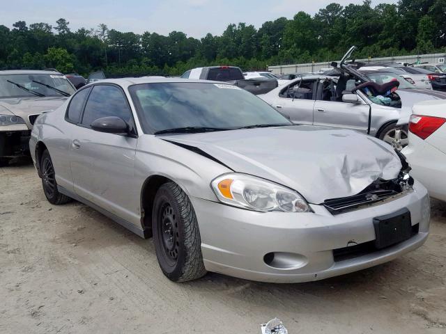 2G1WM15K369434404 - 2006 CHEVROLET MONTE CARL ვერცხლისფერი ფოტო 1