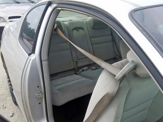 2G1WM15K369434404 - 2006 CHEVROLET MONTE CARL ვერცხლისფერი ფოტო 6