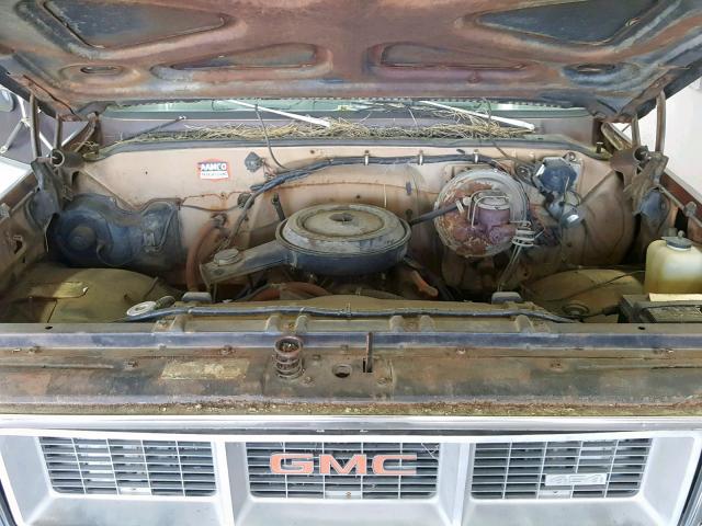 TCZ243Z517062 - 1973 GMC TRUCK BROWN photo 7