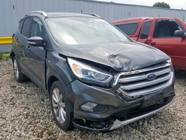 1FMCU9JD0HUC44934 - 2017 FORD ESCAPE TIT CHARCOAL photo 1