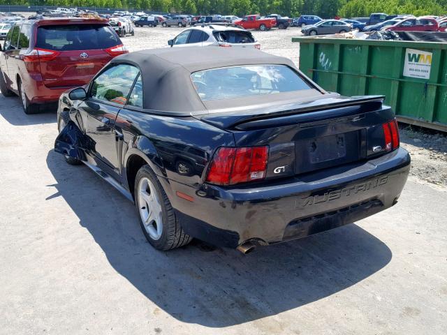 1FAFP45X9YF218858 - 2000 FORD MUSTANG GT BLACK photo 3