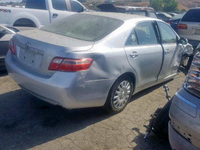 4T1BE46K57U677036 - 2007 TOYOTA CAMRY NEW SILVER photo 4