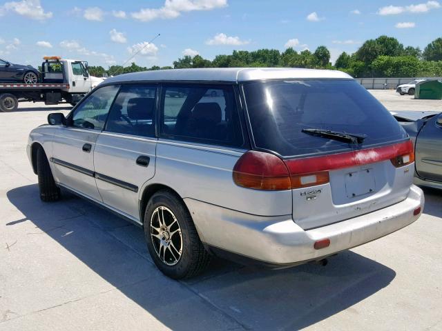 4S3BK4354V7319238 - 1997 SUBARU LEGACY L SILVER photo 3