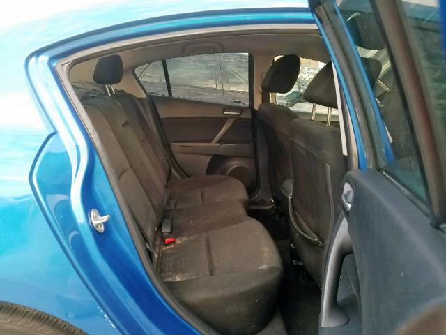 JM1BL1V76C1620765 - 2012 MAZDA 3 I BLUE photo 6