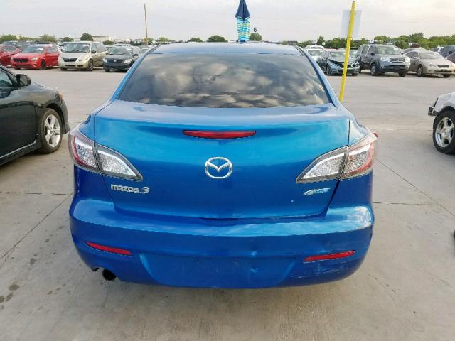 JM1BL1V76C1620765 - 2012 MAZDA 3 I BLUE photo 9