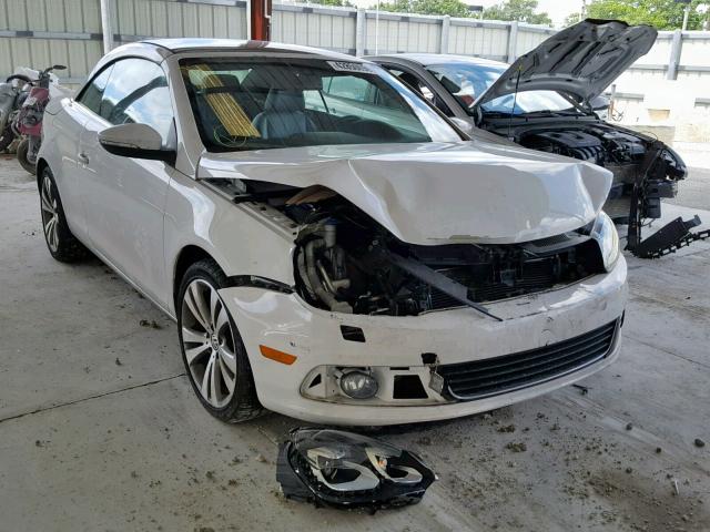 WVWFW8AH1DV003316 - 2013 VOLKSWAGEN EOS LUX 白色 照片 1