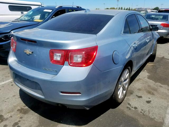 1G11H5SA0DU122350 - 2013 CHEVROLET MALIBU LTZ ლურჯი ფოტო 4
