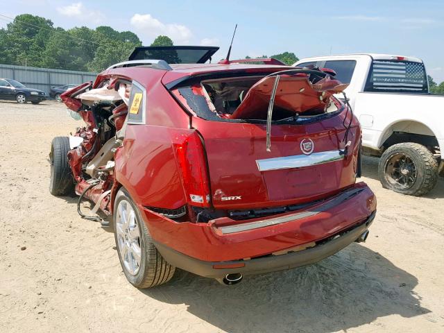 3GYFNBE39CS567454 - 2012 CADILLAC SRX PERFOR RED photo 3