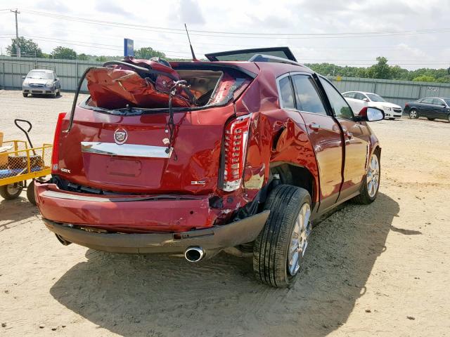 3GYFNBE39CS567454 - 2012 CADILLAC SRX PERFOR RED photo 4