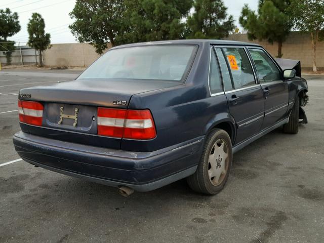 YV1KS9609V1114685 - 1997 VOLVO 960 BLUE photo 4