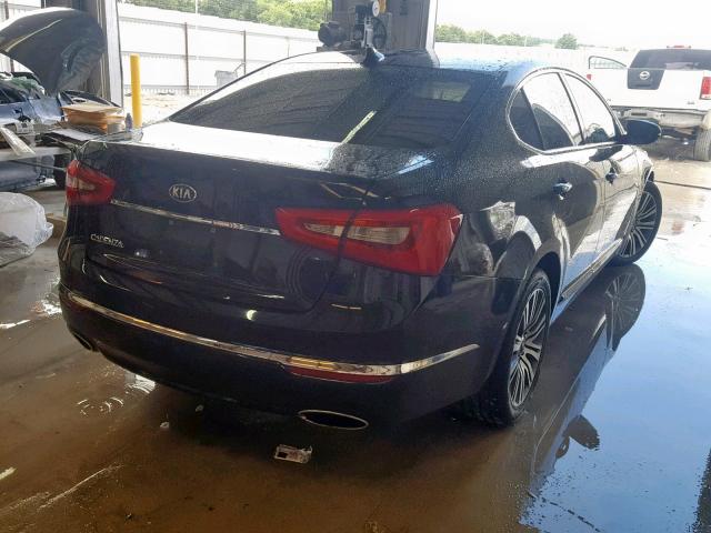 KNALN4D71E5120622 - 2014 KIA CADENZA PR BLACK photo 4