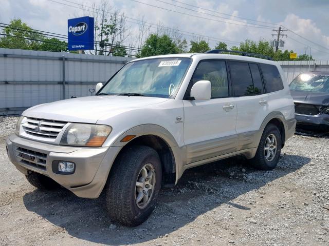 JA4MW51R72J057166 - 2002 MITSUBISHI MONTERO LI WHITE photo 2