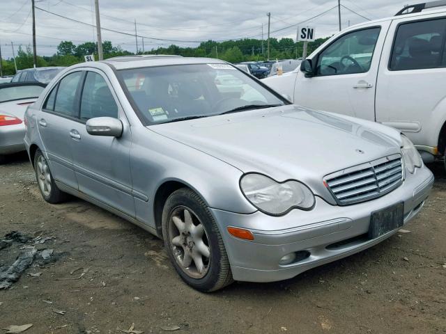 WDBRF61J83F344661 - 2003 MERCEDES-BENZ C 240 SILVER photo 1