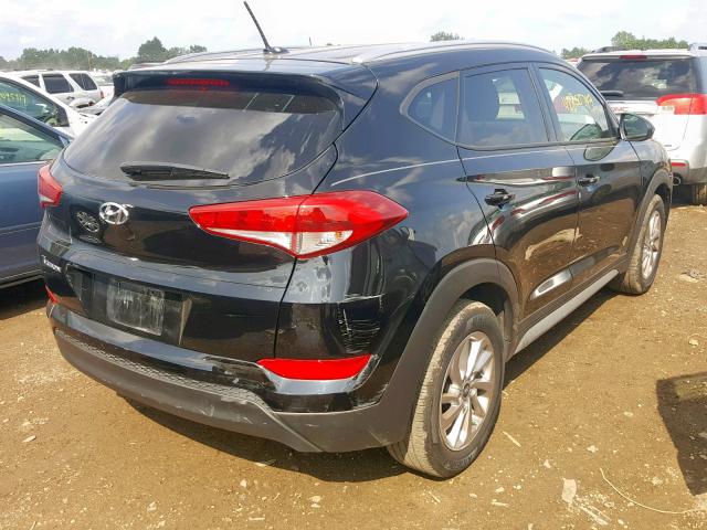 KM8J33A40HU504935 - 2017 HYUNDAI TUCSON LIM BLACK photo 4