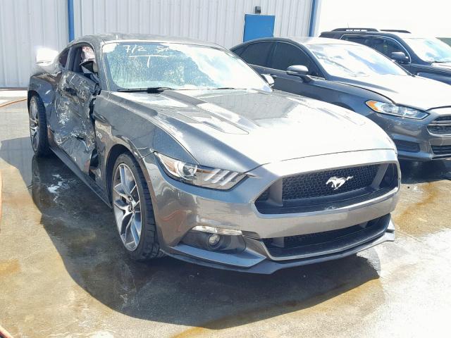 1FA6P8CF2G5271794 - 2016 FORD MUSTANG GT GRAY photo 1