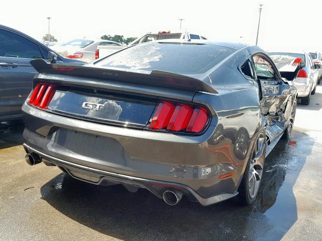 1FA6P8CF2G5271794 - 2016 FORD MUSTANG GT GRAY photo 4