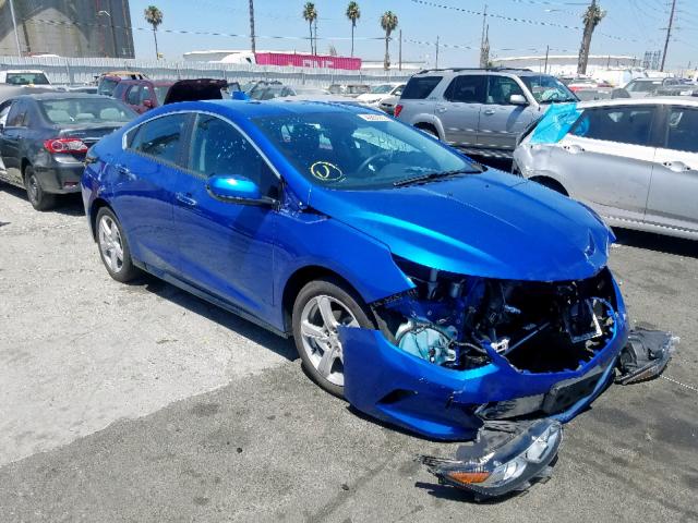 1G1RC6S54JU116668 - 2018 CHEVROLET VOLT LT BLUE photo 1