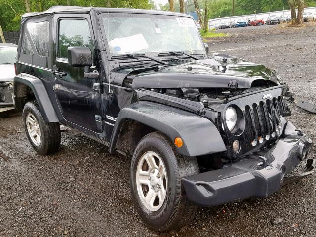 1C4AJWAG2DL666832 - 2013 JEEP WRANGLER S შავი ფოტო 1