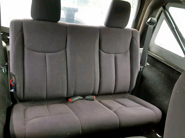 1C4AJWAG2DL666832 - 2013 JEEP WRANGLER S შავი ფოტო 6