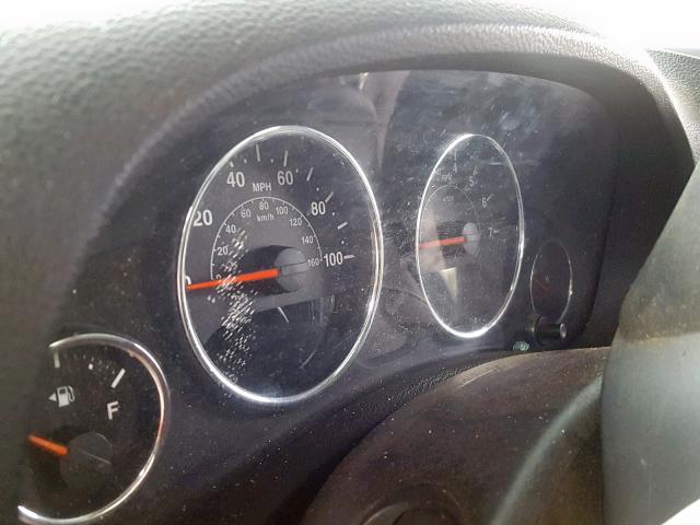 1C4AJWAG2DL666832 - 2013 JEEP WRANGLER S შავი ფოტო 8