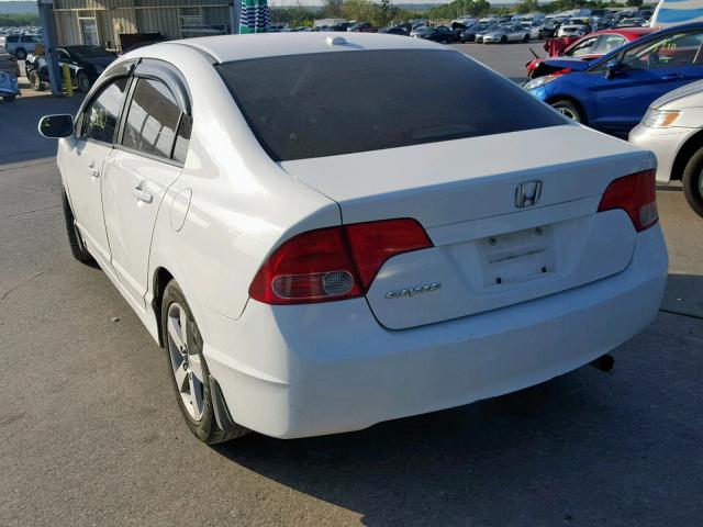 2HGFA16948H505972 - 2008 HONDA CIVIC EXL 白色 照片 3