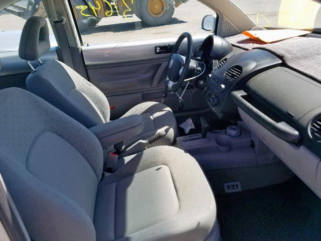 3VWCD21C01M406720 - 2001 VOLKSWAGEN NEW BEETLE فضي صورة 5