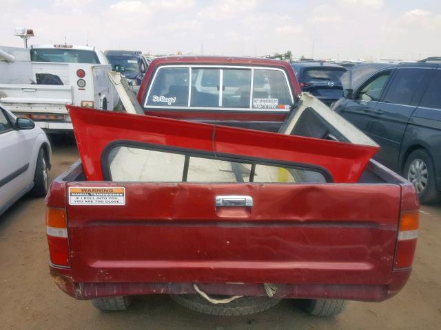 JT4VN13D0L5022700 - 1990 TOYOTA PICKUP 1/2 RED photo 6